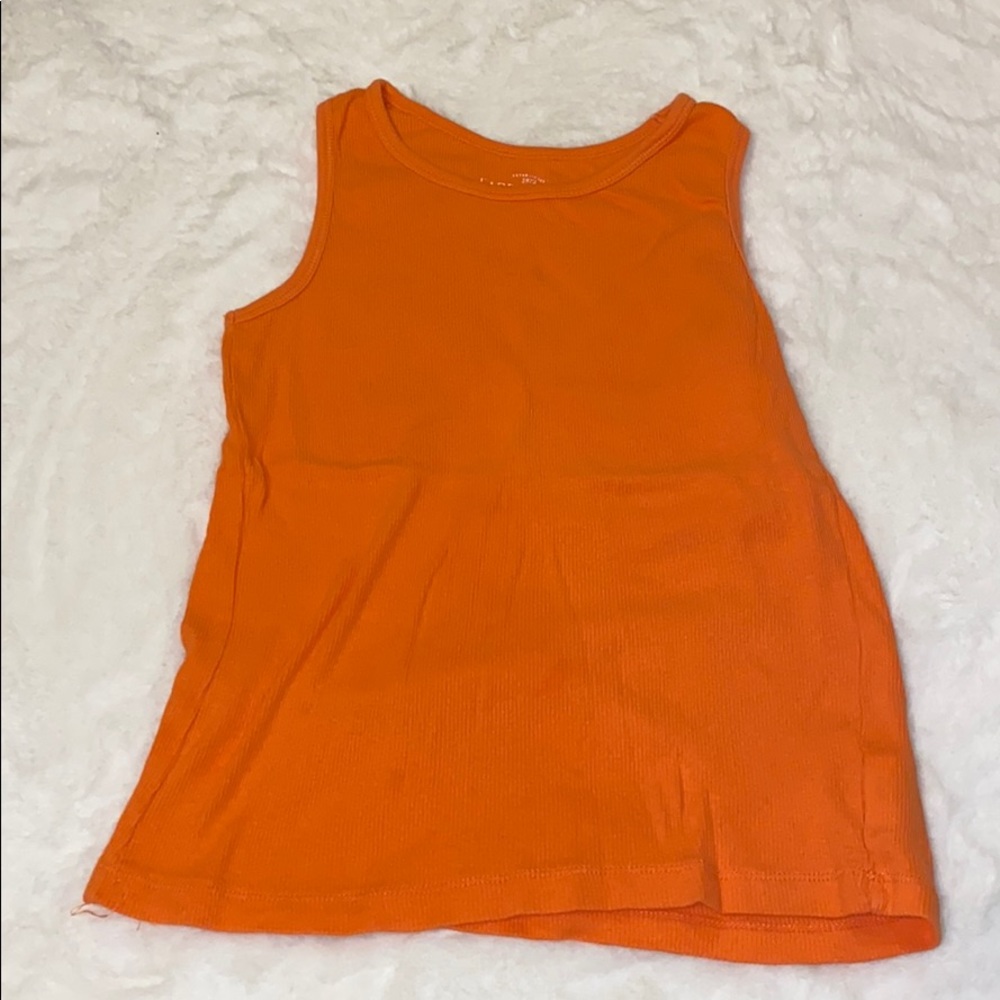 Orange tank top